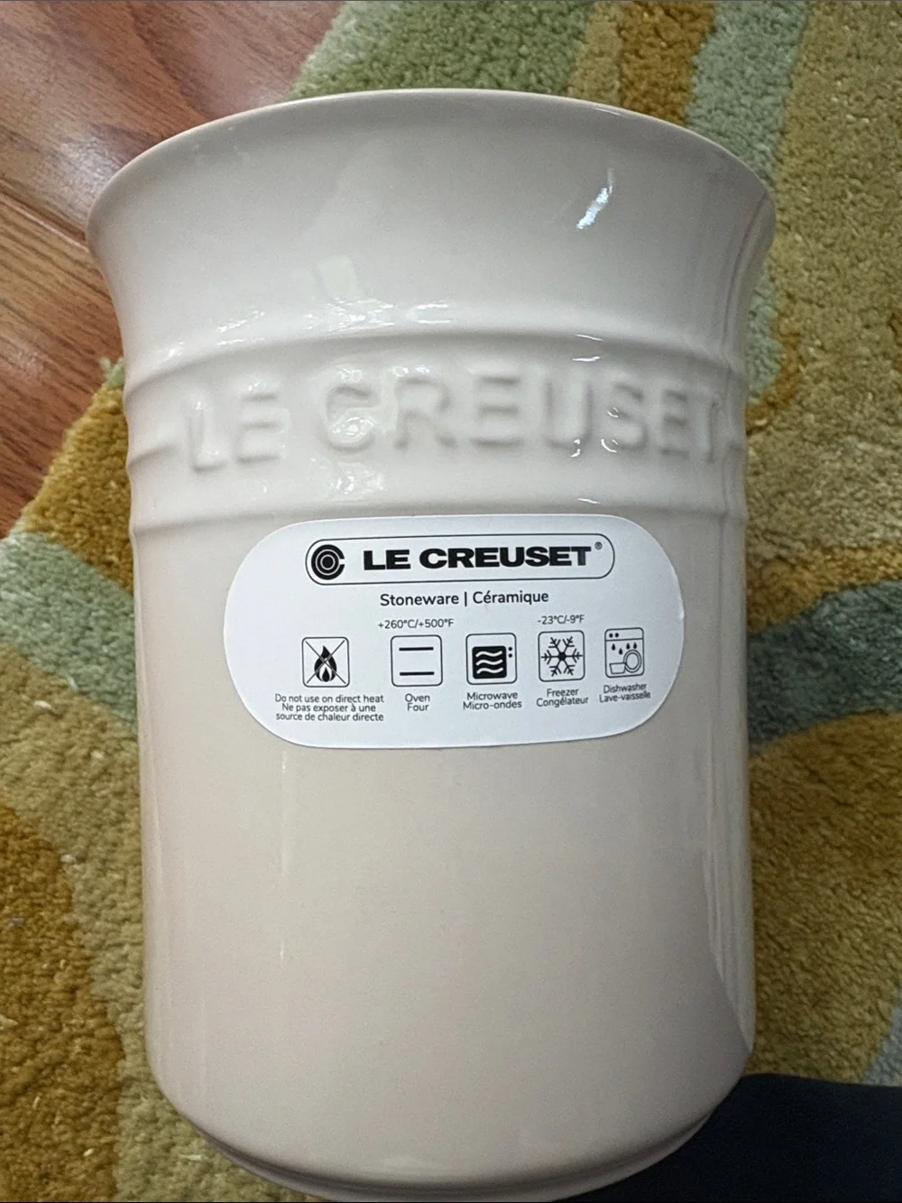 Le Creuset 1 Liter Utensil Crock in Meringue